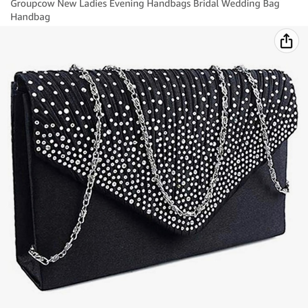 Sparkly ladies evening clutch